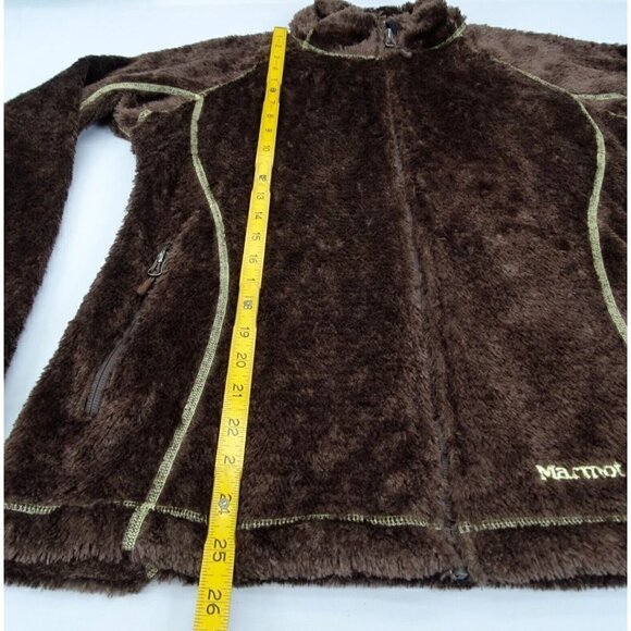 FLAW** Marmot Polartec Fleece Full Zip Jacket Women Sz XL Hiking Outdoor Camping - Picture 8 of 8